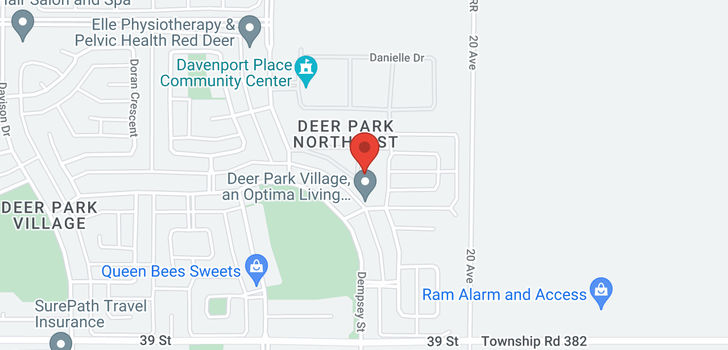 map of 57 33 Donlevy Avenue